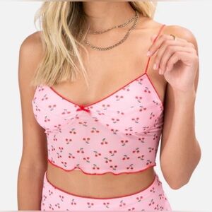 Adika Cherry 🍒 Crop Top
